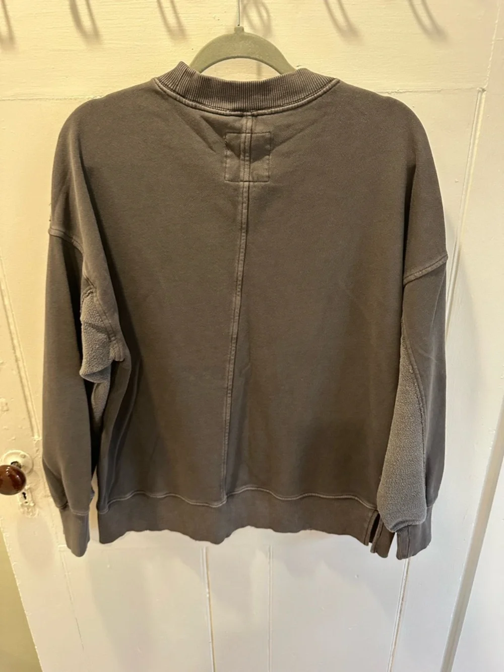 aerie Charcoal Crewneck Sweatshirt with 'Wicked' Logo - Picture 2 of 3